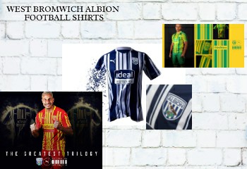 West Bromwich Albion football shirts 2020-21